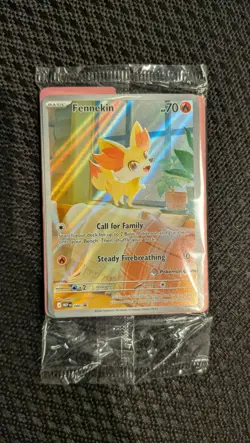 Pokemon Fennekin 080 Pokemon Center Sealed Stamped Promo | Chaos Rising ✨NM - Image 1
