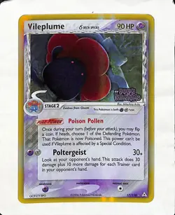 POKEMON EX HOLON PHANTOMS-VILEPLUME (Delta Species) 17/110-HOLO - Image 1