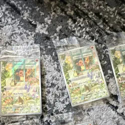 Pokemon TCG Charmander 004/165 SV 151 Holo Full Art Lot of 5 English - Image 3