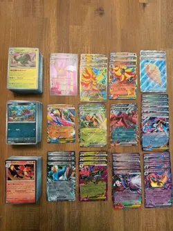 Pokemon ME04: Chaos Rising 300 Bulk Common/Uncommon Holos & 35 Full Art and Ex - Image 2
