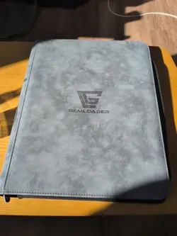 Gemloader Premium Toploader Card Binder 3x4" 216 Pockets Pokemon Cards - Image 1