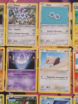Pokemon Karten Sammlung Steam Siege Set 17 x Pokemon Deutsch Lot - Image 3