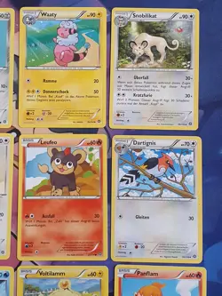 Pokemon Karten Sammlung Steam Siege Set 17 x Pokemon Deutsch Lot - Image 4
