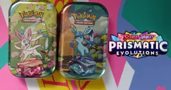 6 EMPTY Pokemon Mini Tins Kanto Friends Prismatic Evolutions 151 Ascended Heroes - Image 3