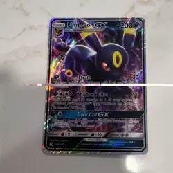 Pokemon TCG Umbreon GX 80/149 SM Base Set Ultra Rare Holo ENG 2017 200 HP - Image 1