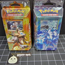 ROCK STEADY & LUMINOUS FROST Pokemon TCG Sun & Moon Burning Shadows Theme Decks - Image 1