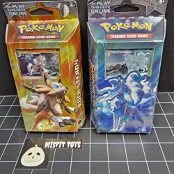 ROCK STEADY & LUMINOUS FROST Pokemon TCG Sun & Moon Burning Shadows Theme Decks - Image 5