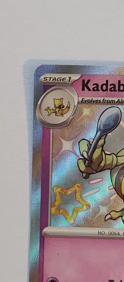 Kadabra Paldean Fates 149/091 Shiny Paldean Fates Pokemon TCG Single - Image 3