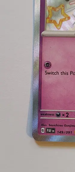 Kadabra Paldean Fates 149/091 Shiny Paldean Fates Pokemon TCG Single - Image 5