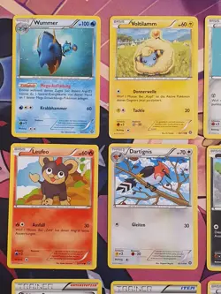 Pokemon Karten Sammlung Steam Siege Set 12 x Pokemon Deutsch Lot - Image 2