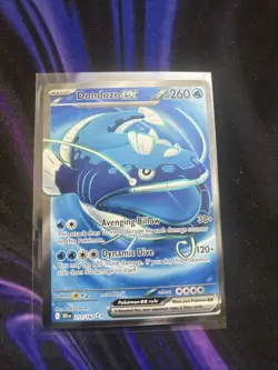 Pokemon TCG Dondozo EX 211/182 Ultra Rare Full Art S&V: Destined Rivals Mint - Image 1