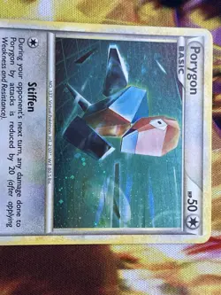 Pokemon TCG - Porygon Black Star Promo HGSS22 - Heart Gold Soul Siver Set - LP - Image 3