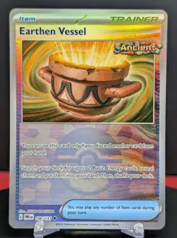 Pokemon Earthen Vessel #106/131 English Prismatic Evolution Poke Ball Holo - Image 1