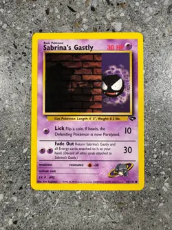 Pokemon TCG Cards Sabrina's Gastly 96/132 Gym Challenge NM-M - Image 1