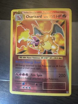 Pokemon TCG Charizard Evolutions 11/108 Reverse Holo Rare NM - Image 1