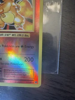 Pokemon TCG Charizard Evolutions 11/108 Reverse Holo Rare NM - Image 3