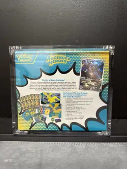 Ascended Heroes ETB Pokemon Center Exclusive New Sealed TCG With Acrylic Case - Image 2