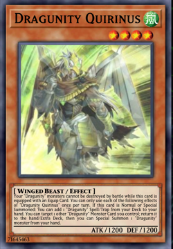 Yugioh! Dragunity Quirinus Battles of Legend: Glorious Gallery BLGG PREORDER - Image 1