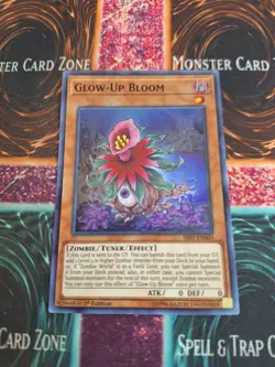 Yu-GI-Oh! Glow-Up Bloom SR07-EN003 Super Rare 1st Edition Near Mint - Image 1