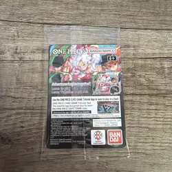 Monkey D. Luffy P-055 Promo One Piece College Basketball US Voyage Card Sealed - Image 2