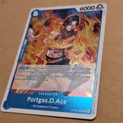 PORTGAS D. ACE - One Piece OP08-052 - AA Alt Art Rare R - Two Legends NM TCG CCG - Image 3