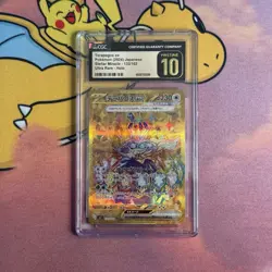 CGC Pristine 10 Japanese Pokemon Card Terapagos ex 133/102 Stellar Miracle SV7 - Image 1