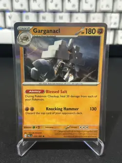 Garganacl 123/193 Rare Holo | Paldea Evolved | Pokemon Card - Image 1