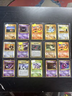 Pokemon 1999 Base Set Japanese Non Holo Cards Lot Of 49 - Image 4