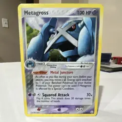 Pokemon Metagross EX Hidden Legends Holo Rare 11/101 100 HP English TCG Card - Image 1