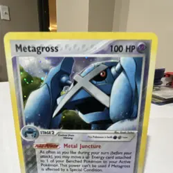 Pokemon Metagross EX Hidden Legends Holo Rare 11/101 100 HP English TCG Card - Image 2
