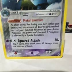 Pokemon Metagross EX Hidden Legends Holo Rare 11/101 100 HP English TCG Card - Image 3