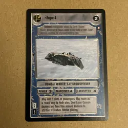 Star Wars CCG SWCCG Rogue 4 Special Edition Card Rare SWCCG - Image 1