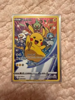 Pikachu SWSH020 SWSH: Sword & Shield Promo Cards Holo Near Mint - Image 2