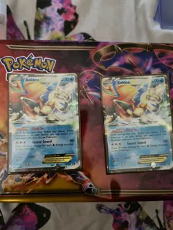 Keldeo EX 49/149 X2 Rare Holo Mint Pokemon Card - Image 1