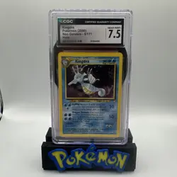 CGC 7.5 Kingdra 2000 Neo Genesis 8/111 Holo Pokemon Card - Image 1