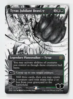 Tyvar, Jubilant Brawler (Borderless) Phyrexia: All Will Be One MTG Card - Image 1