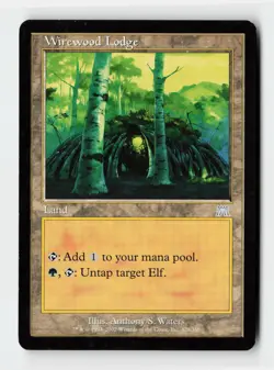 Wirewood Lodge Onslaught Magic The Gathering MTG Card - Image 1