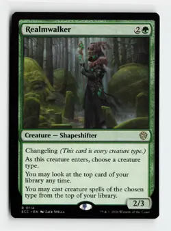 Realmwalker Commander: Lorwyn Eclipsed Magic The Gathering MTG Card - Image 1