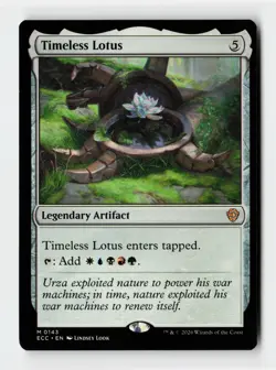 Timeless Lotus Commander: Lorwyn Eclipsed Magic The Gathering MTG Card - Image 1