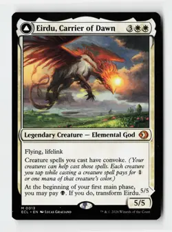 Eirdu, Carrier of Dawn Lorwyn Eclipsed Magic The Gathering MTG Card - Image 1