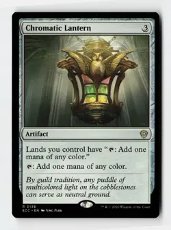 Chromatic Lantern Commander: Lorwyn Eclipsed Magic The Gathering MTG Card - Image 1