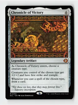 Chronicle of Victory Lorwyn Eclipsed Magic The Gathering MTG Card - Image 1