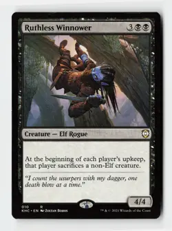 Ruthless Winnower Commander: Kaldheim Magic The Gathering MTG Card - Image 1