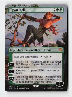 Tyvar Kell (Borderless) Kaldheim Magic The Gathering MTG Card - Image 1