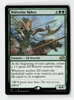 Wolverine Riders Jumpstart 2022 Magic The Gathering MTG Card - Image 1