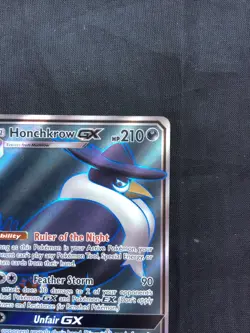 Pokemon Cards: Unbroken Bonds Ultra Rare Full Art: Honchkrow GX 202/214 - Image 3