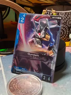 Gundam GD01-013 Card Game Regional WCS 26-27 Participation Pack Promo - Image 1