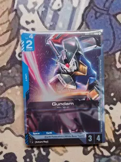 Gundam GD01-013 Card Game Regional WCS 26-27 Participation Pack Promo - Image 2