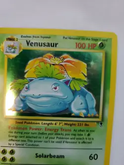 Venusaur Legendary Collection Holo Pokemon Card Base Fossil WOTC LP - NM U - Image 4
