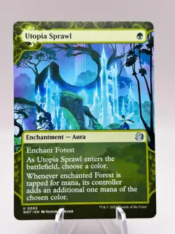Utopia Sprawl 63 Normal Wilds of Eldraine: Enchanting Tales MTG NM - Image 1